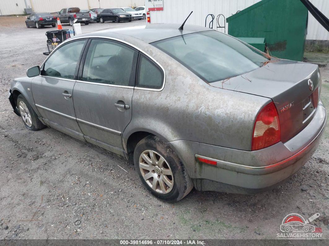 WVWPD63B03P258534 2003 VOLKSWAGEN PASSAT photo no. 3