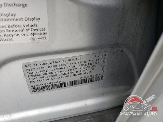 WVWJK93CX9P048568 2009 VOLKSWAGEN PASSAT photo no. 12