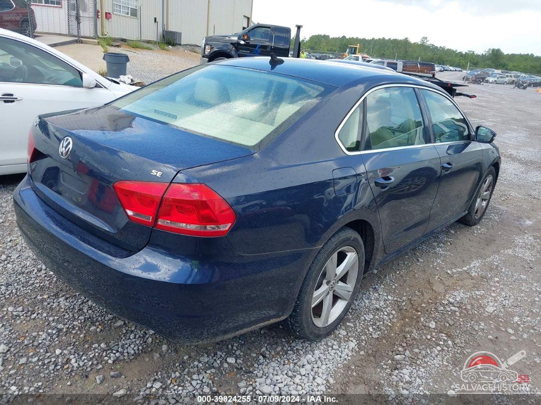 1VWBH7A32DC066201 2013 VOLKSWAGEN PASSAT photo no. 4