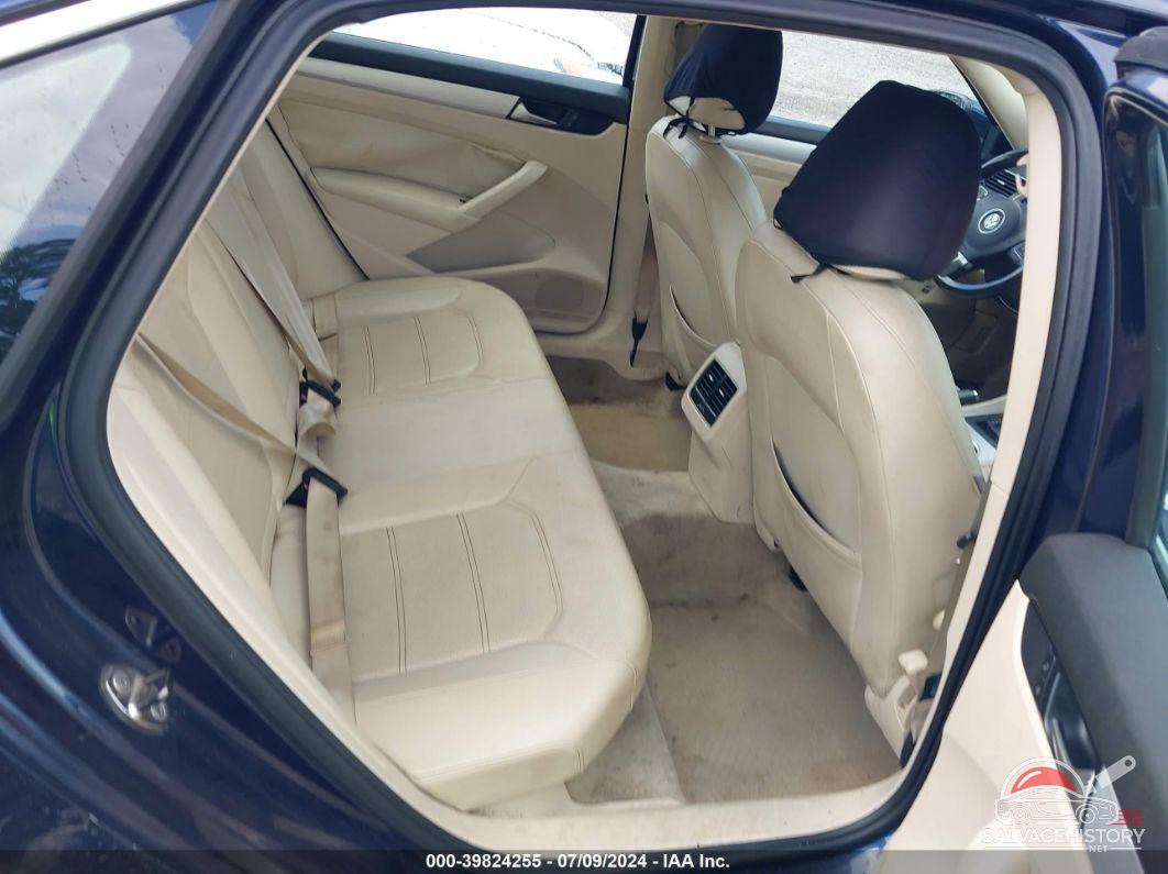 1VWBH7A32DC066201 2013 VOLKSWAGEN PASSAT photo no. 8