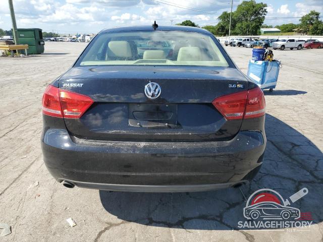 1VWBM7A3XDC010857 2013 VOLKSWAGEN PASSAT photo no. 6