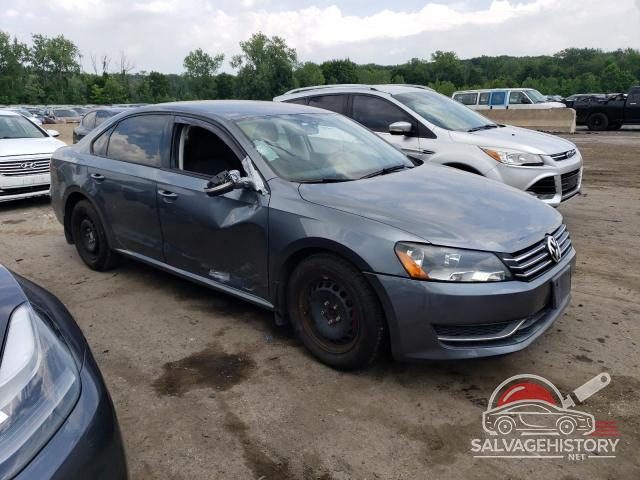 1VWAP7A3XEC010135 2014 VOLKSWAGEN PASSAT photo no. 4
