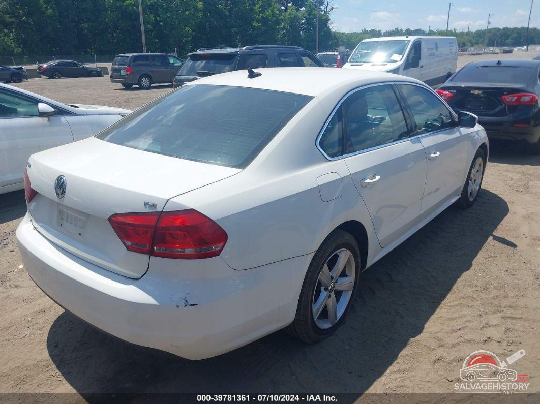 1VWAT7A38EC044862 2014 VOLKSWAGEN PASSAT photo no. 4