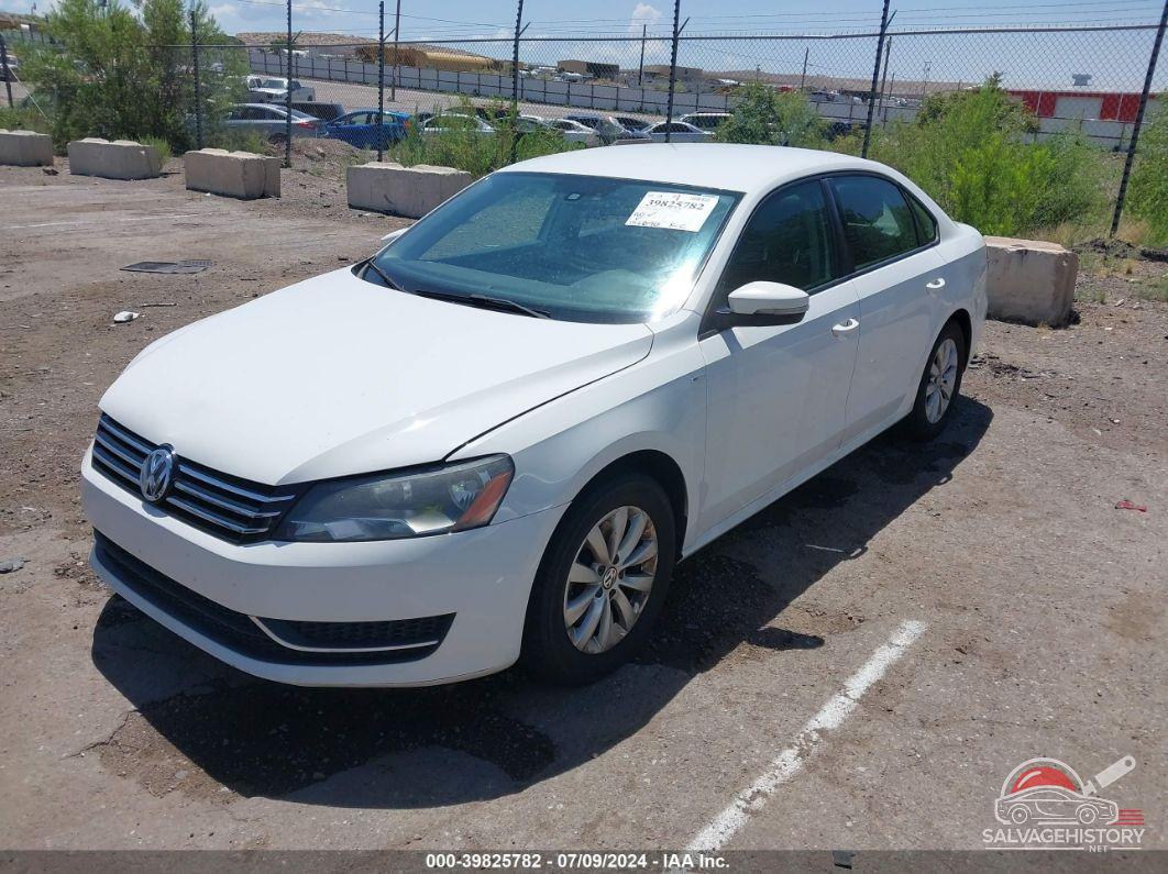 1VWAT7A37FC002118 2015 VOLKSWAGEN PASSAT photo no. 2