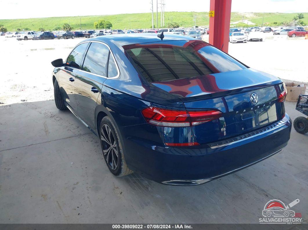 1VWSA7A38MC016035 2021 VOLKSWAGEN PASSAT photo no. 3