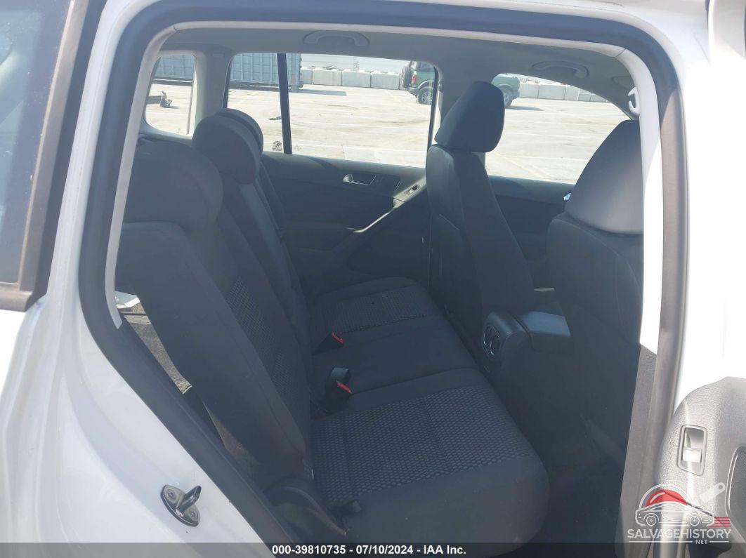 WVGAV7AXXAW526222 2010 VOLKSWAGEN TIGUAN photo no. 8