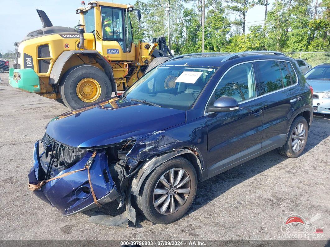 WVGAV7AX9BW522566 2011 VOLKSWAGEN TIGUAN photo no. 2