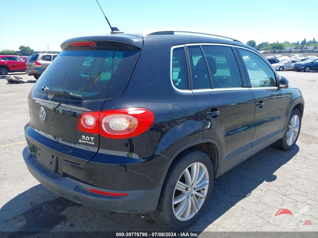 WVGBV7AX6BW510167 2011 VOLKSWAGEN TIGUAN photo no. 4
