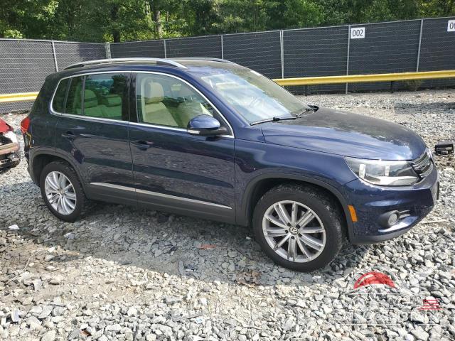 WVGBV7AX8DW519486 2013 VOLKSWAGEN TIGUAN photo no. 4