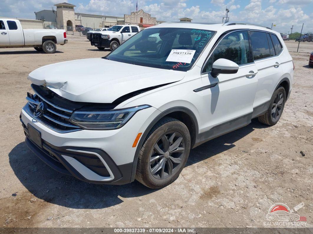 3VV3B7AX9NM151436 2022 VOLKSWAGEN TIGUAN photo no. 2
