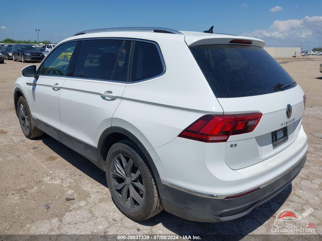 3VV3B7AX9NM151436 2022 VOLKSWAGEN TIGUAN photo no. 3