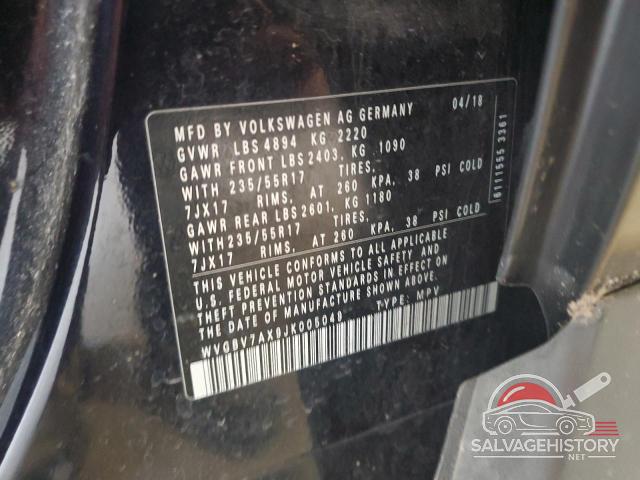 WVGBV7AX9JK005049 2018 VOLKSWAGEN TIGUAN LIM photo no. 13