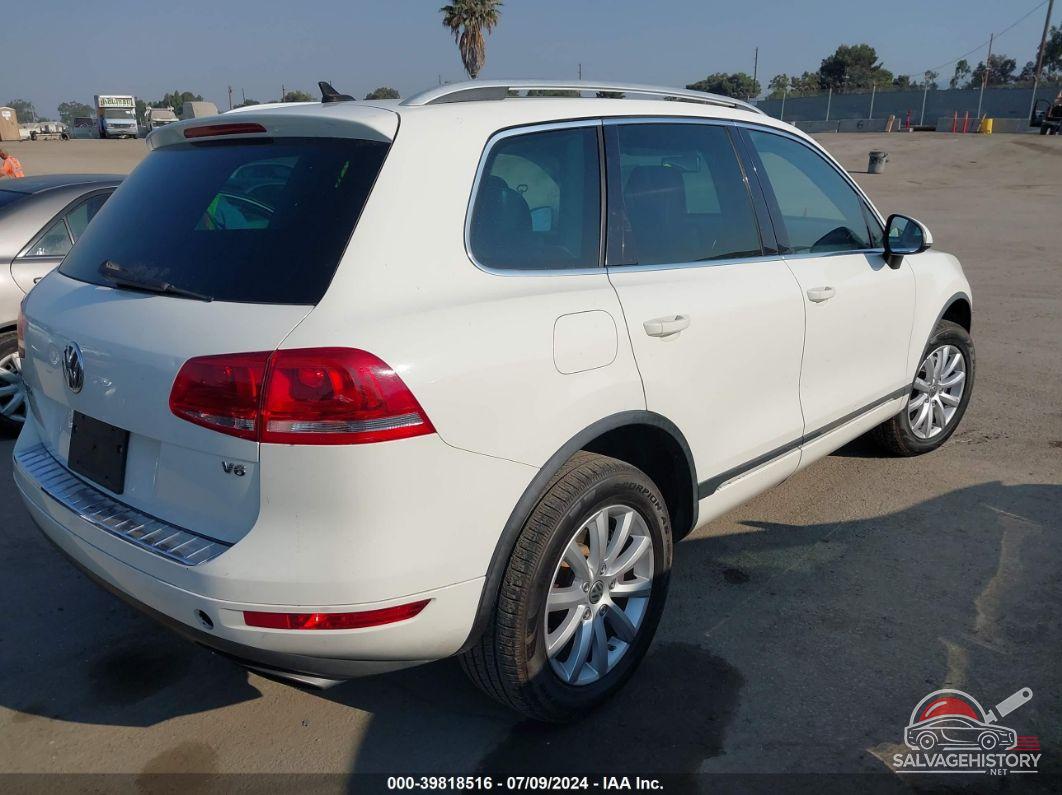 WVGFF9BP3BD006356 2011 VOLKSWAGEN TOUAREG photo no. 4