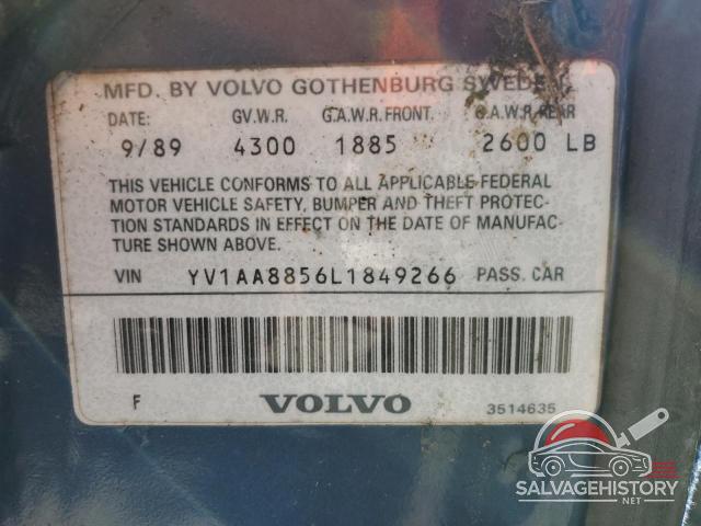 YV1AA8856L1849266 1990 VOLVO 240 BASE photo no. 12
