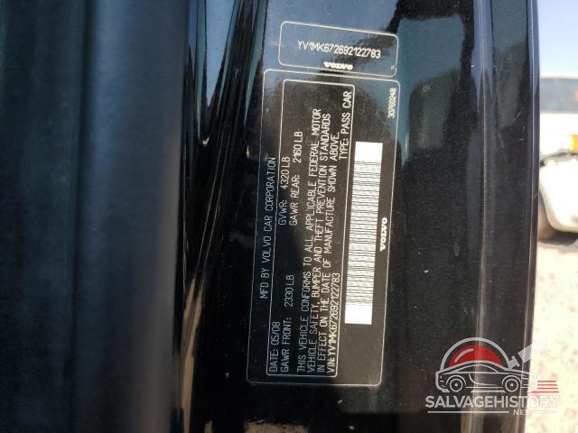 YV1MK672692122783 2009 VOLVO C30 photo no. 13