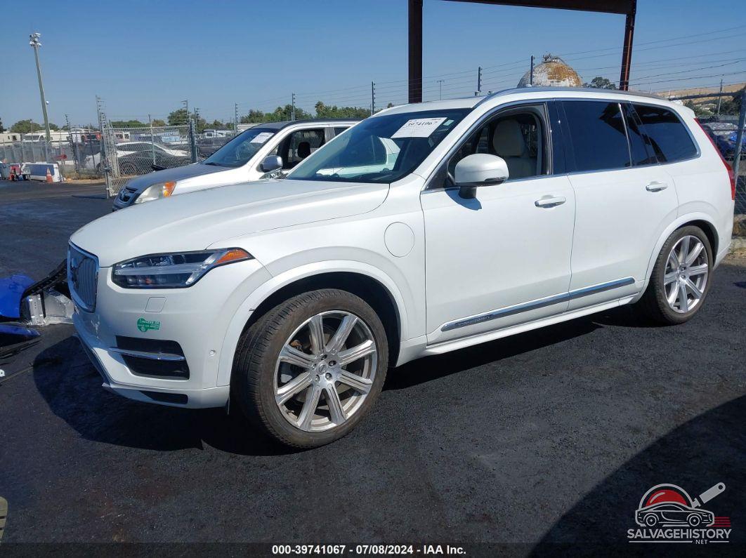 YV4BC0PL4G1040292 2016 VOLVO XC90 HYBRID photo no. 2