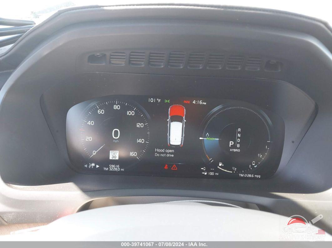 YV4BC0PL4G1040292 2016 VOLVO XC90 HYBRID photo no. 7
