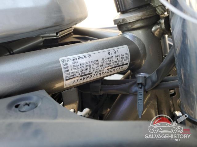JYARN07Y82A000440 2002 YAMAHA FZS10 photo no. 9