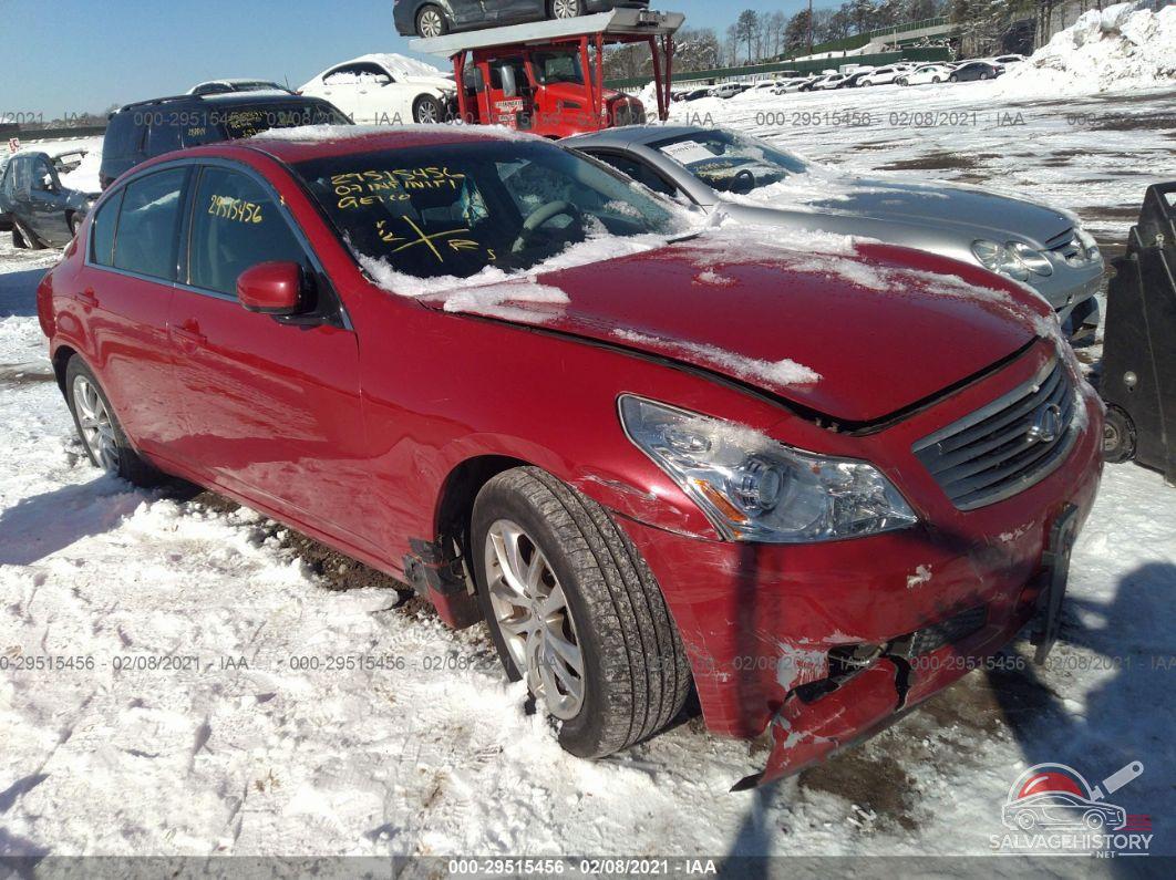 JNKBV61F87M804726 2007 INFINITI G35 SEDAN photo no. 1