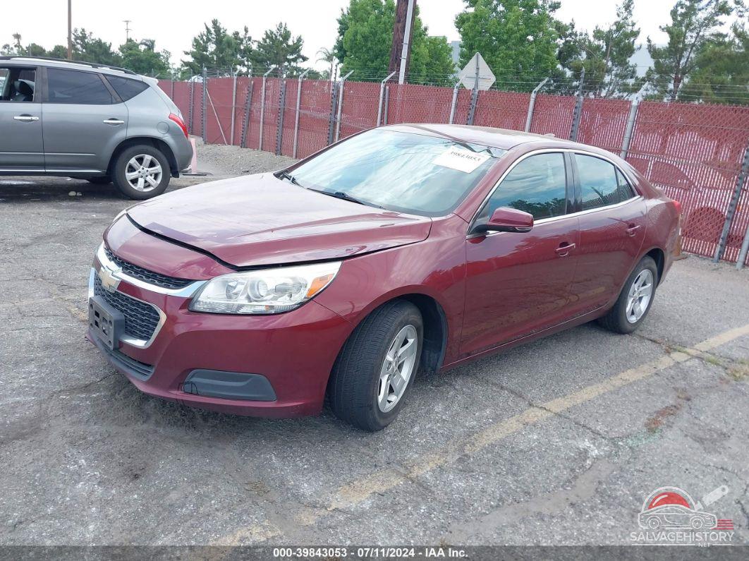 1G11C5SAXGF145514 2016 CHEVROLET MALIBU LIMITED photo no. 2