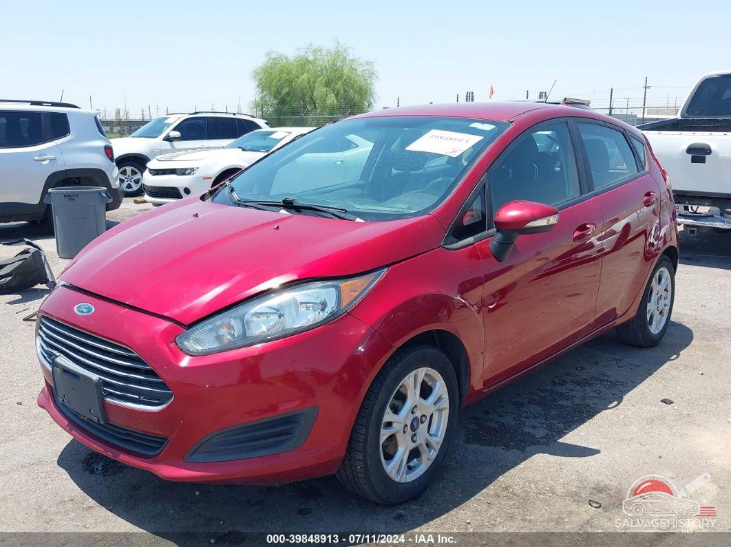 3FADP4EJ6GM122378 2016 FORD FIESTA photo no. 2