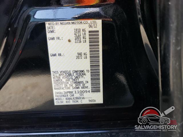 1N4AL3AP9DC110094 2013 NISSAN ALTIMA photo no. 12