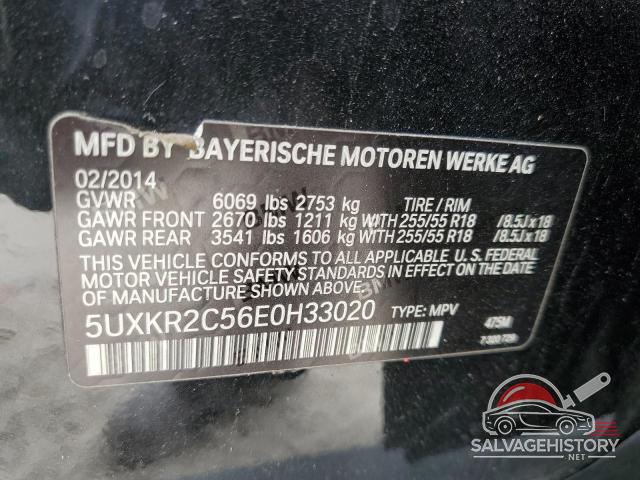 5UXKR2C56E0H33020 2014 BMW X5 photo no. 14