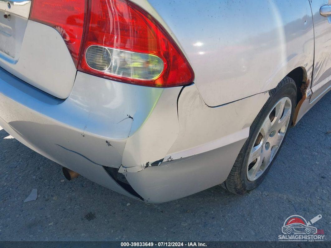 2HGFA165X9H547528 2009 HONDA CIVIC photo no. 6