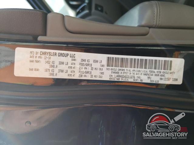 1J4RR4GGXBC613276 2011 JEEP GRAND CHER photo no. 14