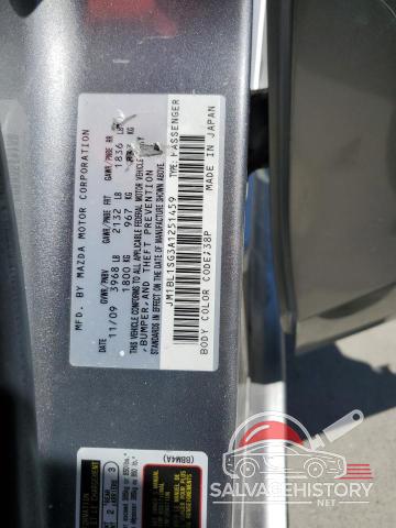 JM1BL1SG3A1251459 2010 MAZDA 3 photo no. 12