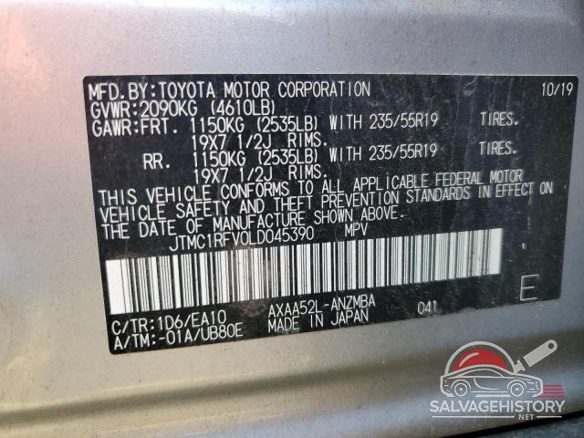 JTMC1RFV0LD045390 2020 TOYOTA RAV4 photo no. 13