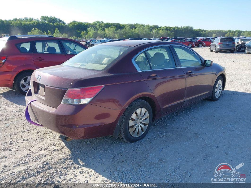 1HGCP2F36AA028436 2010 HONDA ACCORD photo no. 4