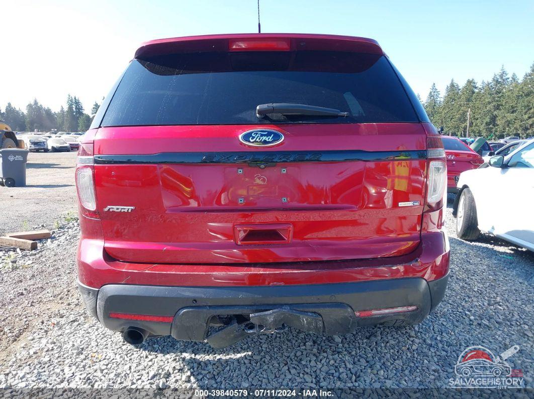 1FM5K8GT6EGA81921 2014 FORD EXPLORER photo no. 6