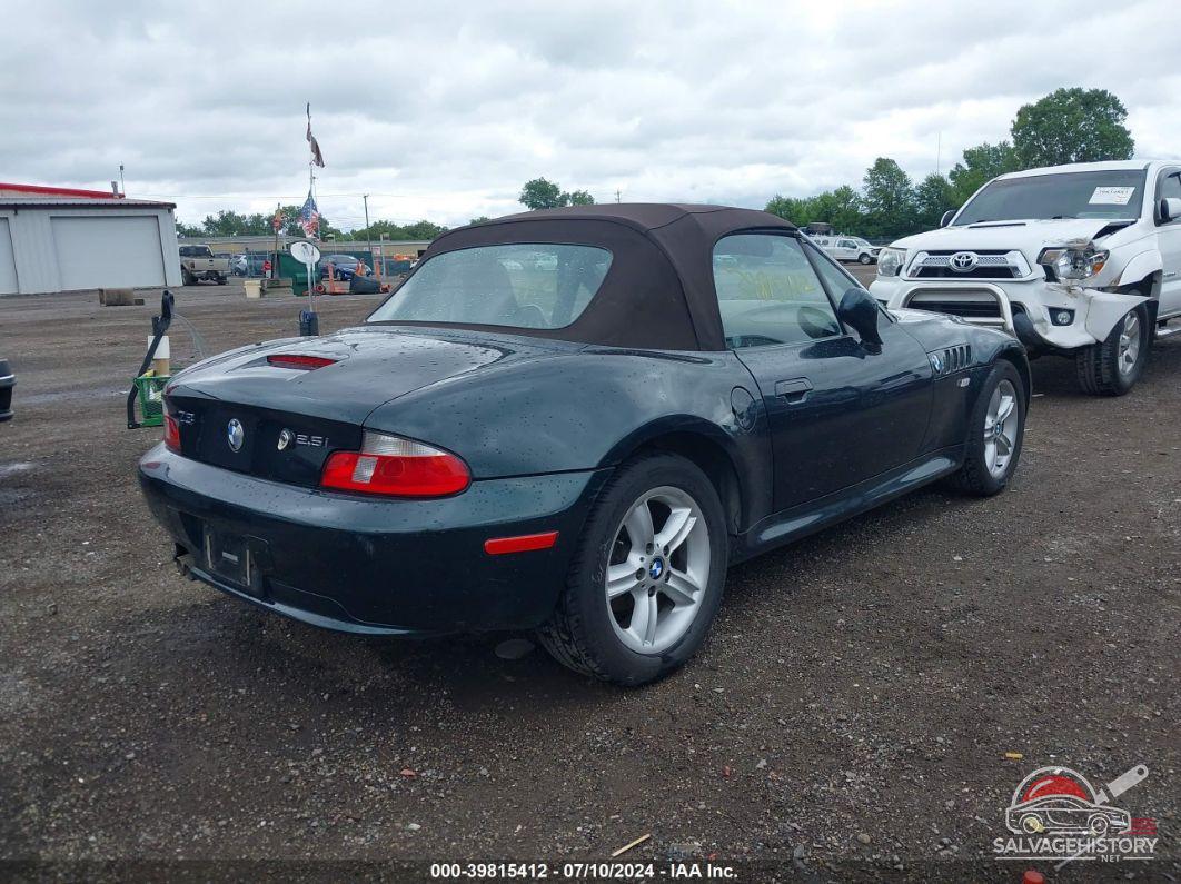 WBACN334X1LK47358 2001 BMW Z3 photo no. 4