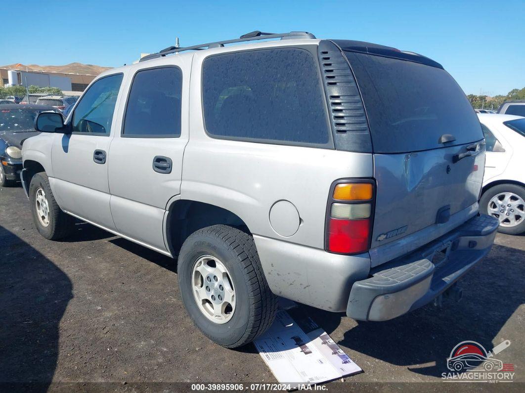 1GNEK13T76J102742 2006 CHEVROLET TAHOE photo no. 3