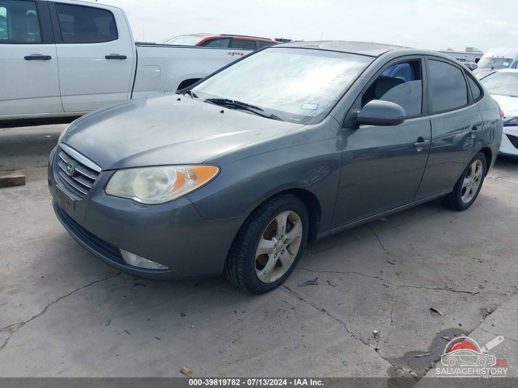KMHDU46D99U665262 2009 HYUNDAI ELANTRA photo no. 2