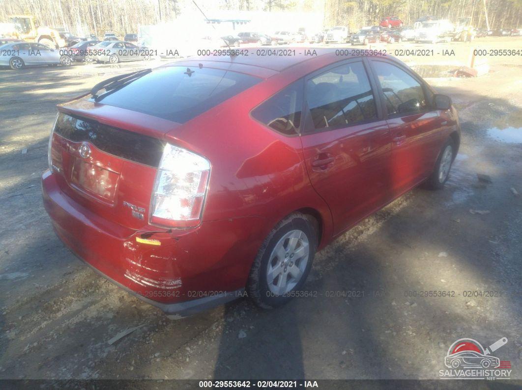 JTDKB20U167075288 2006 TOYOTA PRIUS photo no. 4