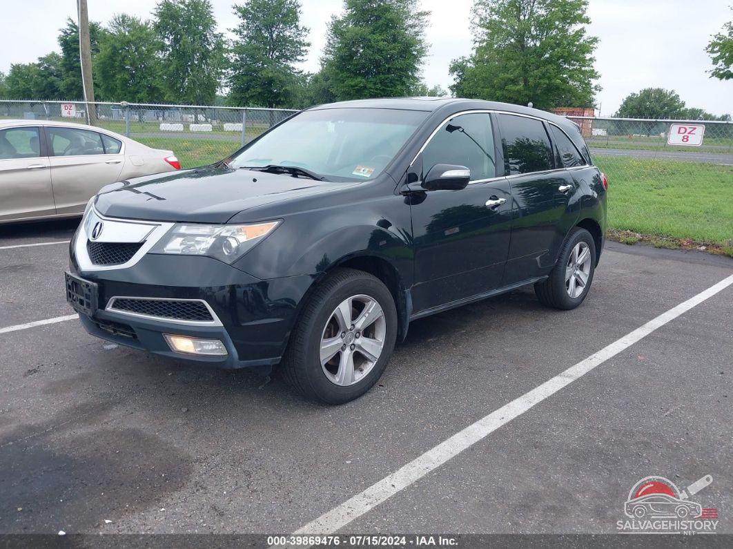 2HNYD2H33DH525258 2013 ACURA MDX photo no. 2