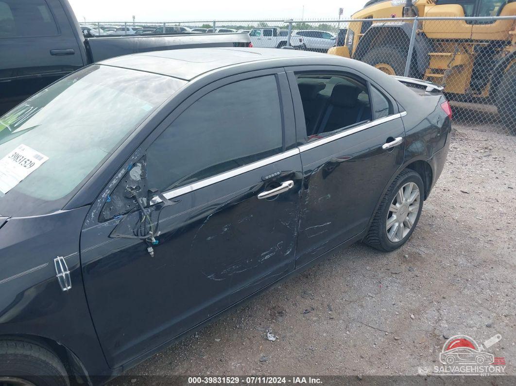 3LNHL2GC6AR609645 2010 LINCOLN MKZ photo no. 6