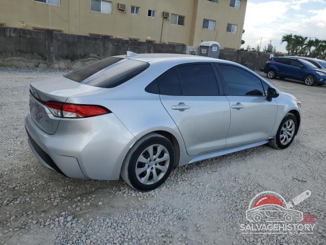 JTDEPRAE4LJ016121 2020 TOYOTA COROLLA photo no. 3