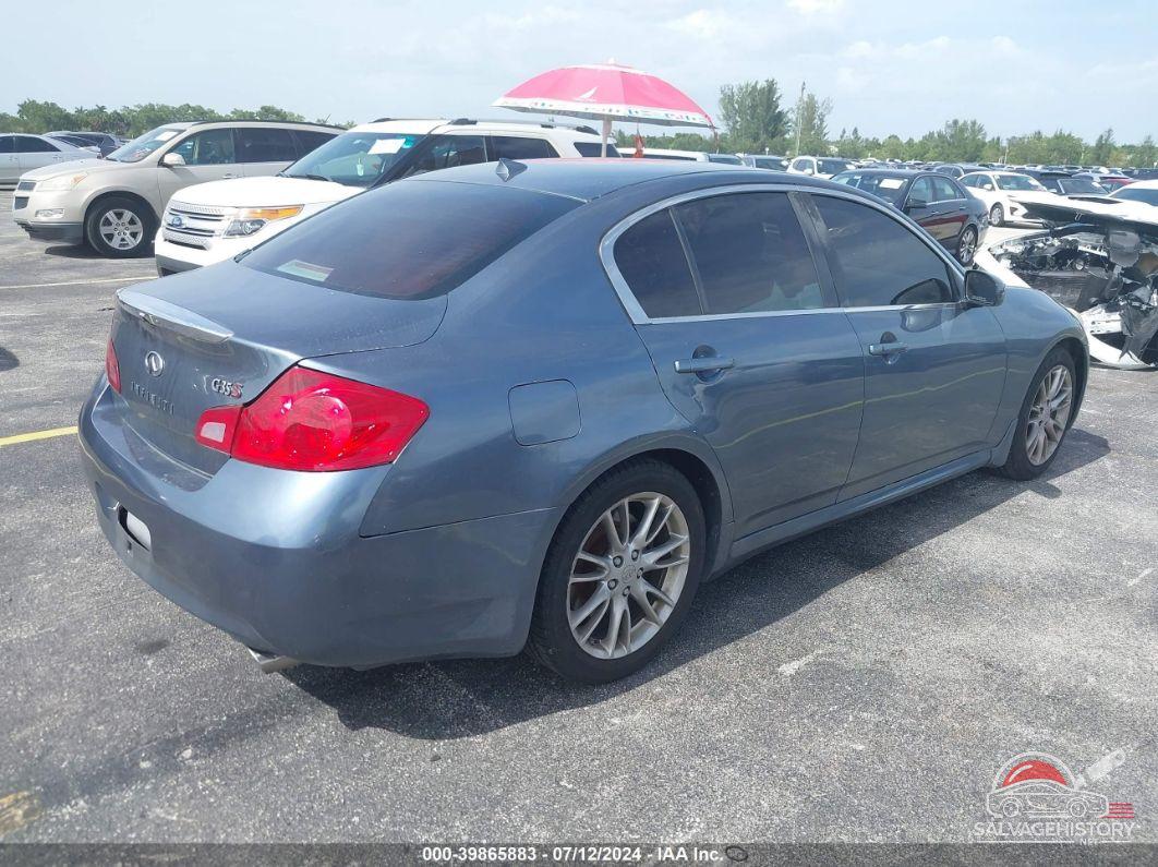 JNKBV61E68M226599 2008 INFINITI G35 photo no. 4