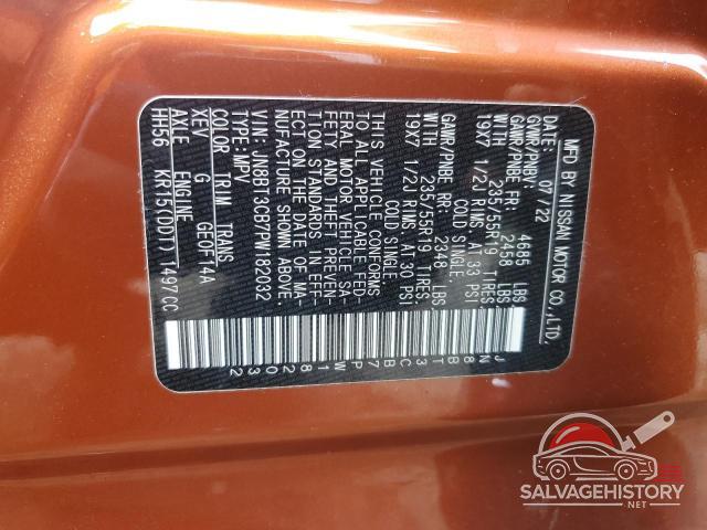 JN8BT3CB7PW182032 2023 NISSAN ROGUE photo no. 13