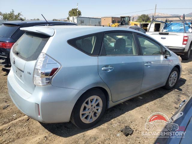 JTDZN3EUXC3149797 2012 TOYOTA PRIUS photo no. 3