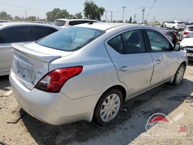 3N1CN7AP9EL803809 2014 NISSAN VERSA photo no. 3