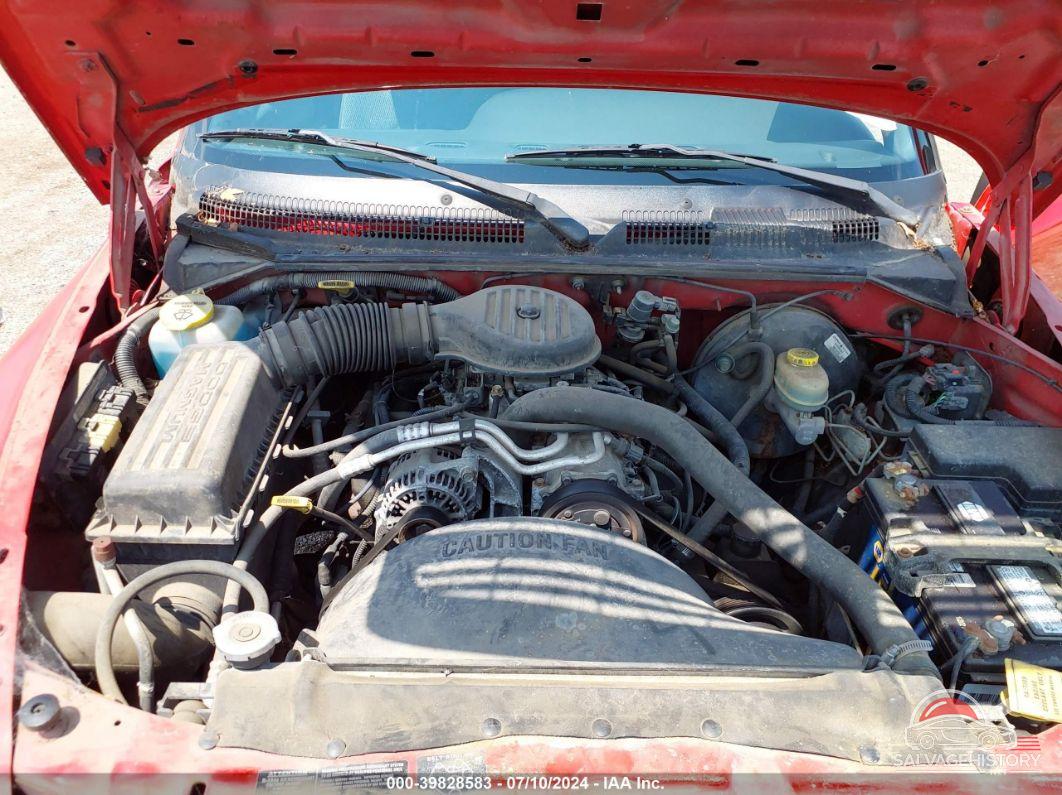 1B7GL22X2WS743333 1998 DODGE DAKOTA photo no. 10