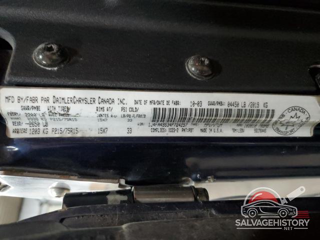 1J4FA49S34P724257 2004 JEEP WRANGLER photo no. 13