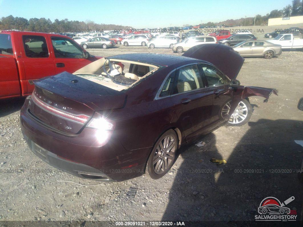 3LN6L2G93DR803226 2013 LINCOLN MKZ photo no. 4