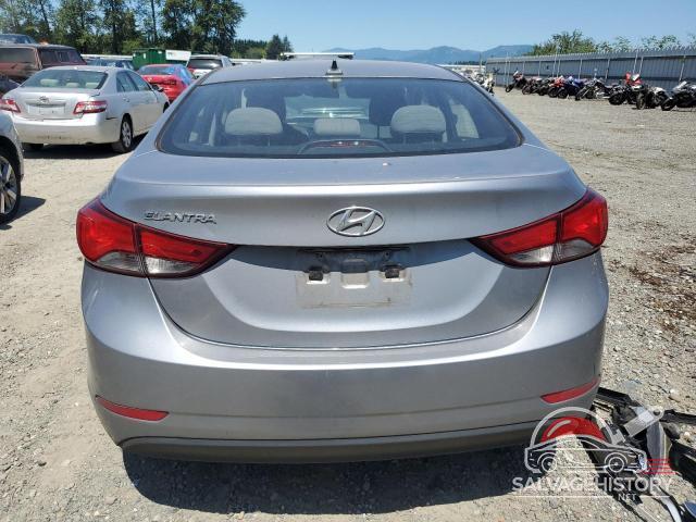 5NPDH4AE1GH699289 2016 HYUNDAI ELANTRA photo no. 6