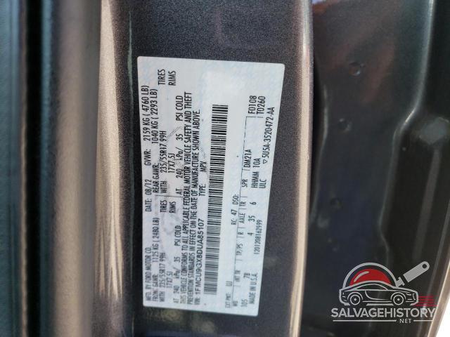 1FMCU9GX8DUA85107 2013 FORD ESCAPE photo no. 12