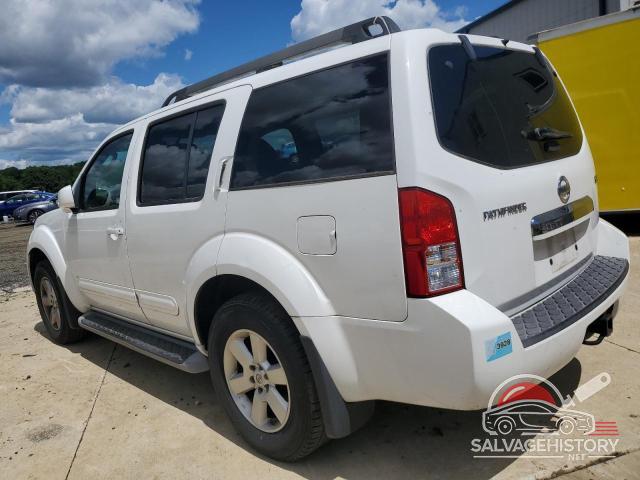 5N1AR1NB8AC619189 2010 NISSAN PATHFINDER photo no. 2